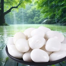 38lbs Decorative Garden Stone Outdoor Landscaping, Walkways, Yard, 1-3 inch Large Polished River Rocks for Plants Pots, Vases, Crafts